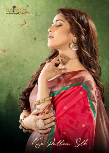 Kiya Paithani Silk By Rajpath Soft Paithani Silk Saree Collection